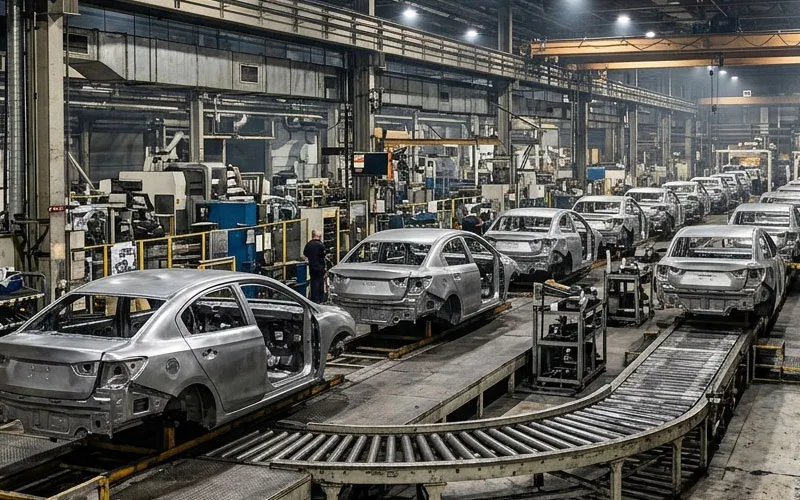 Kompresori za automobilsku industriju — montažne linije i farbanje